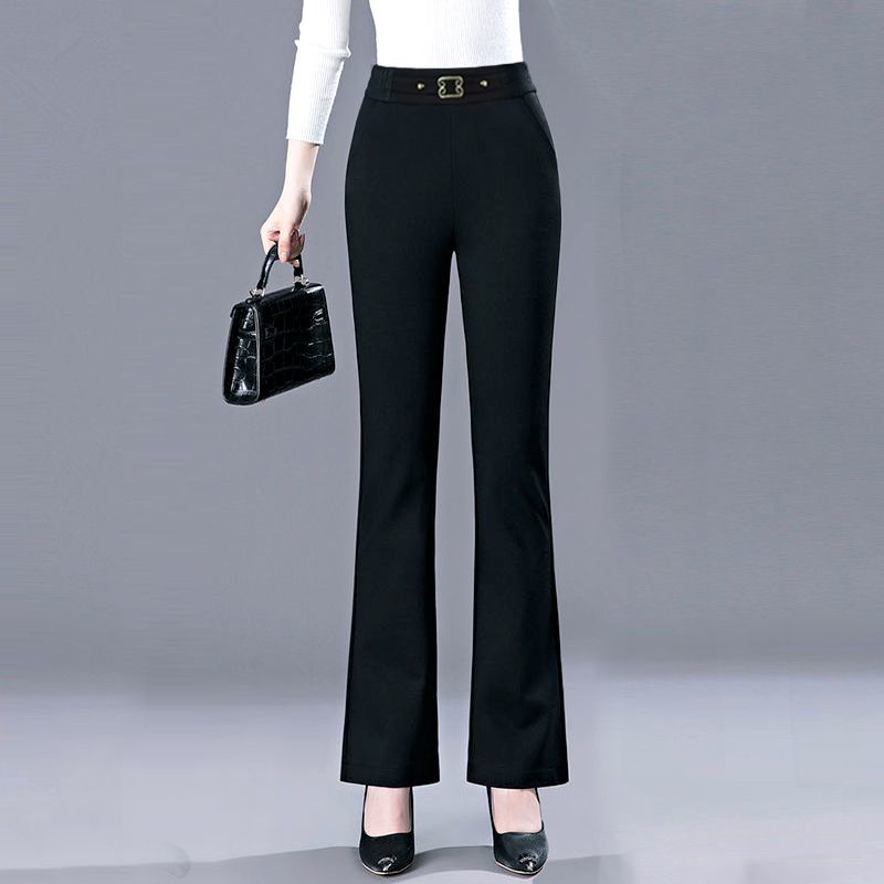 Womens High Waist Solid Color Flare Dress Pants M чёрный
Womens High Waist Solid Color Flare Dress Pants M чёрный