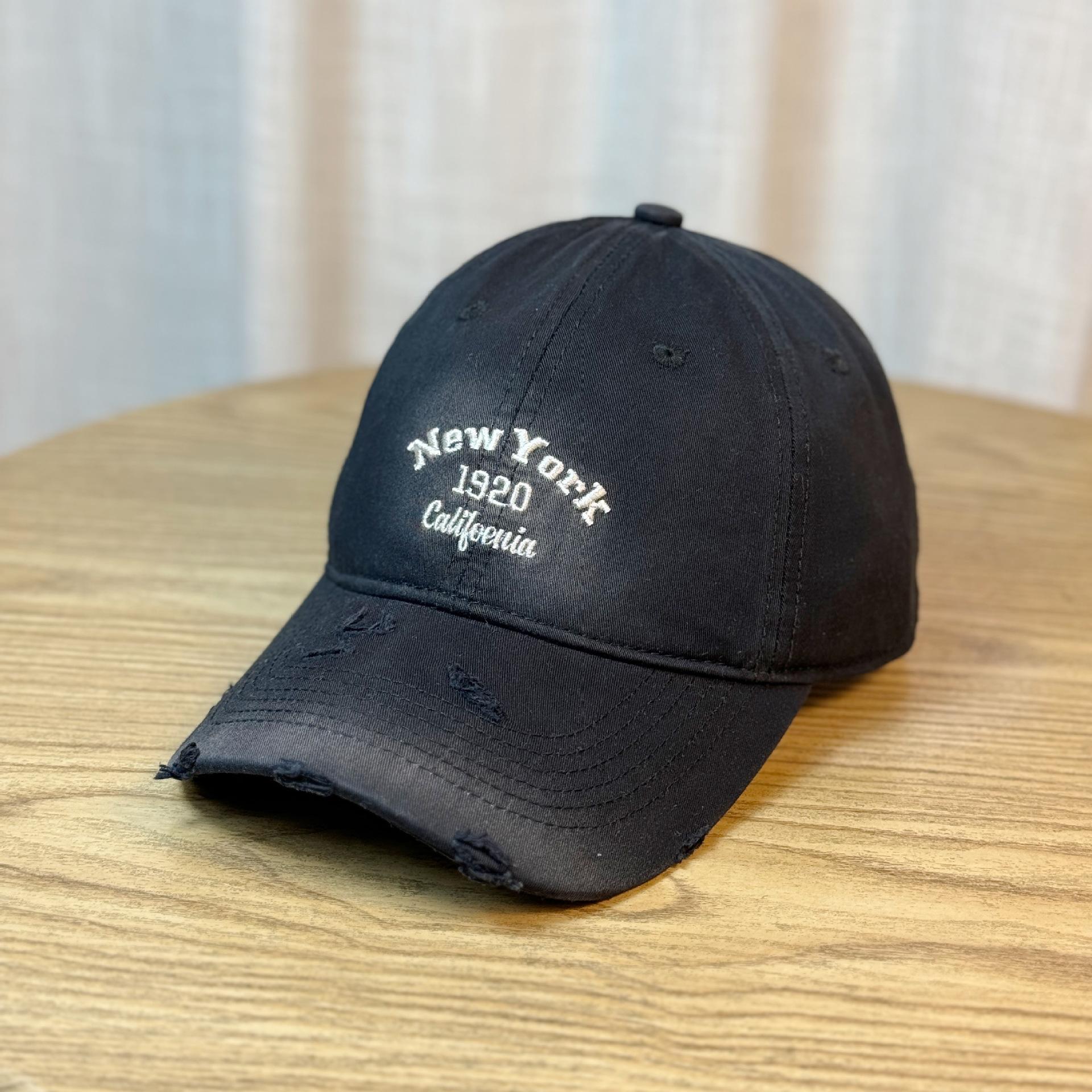 Spring and summer new versatile wide-brimmed baseball cap for women, casual and fashionable distressed duckbill cap that makes the face look smaller Adult54-60Adjustable чёрный
Spring and summer new versatile wide-brimmed baseball cap for women, casual and fashionable distressed duckbill cap that makes the face look smaller Adult54-60Adjustable чёрный