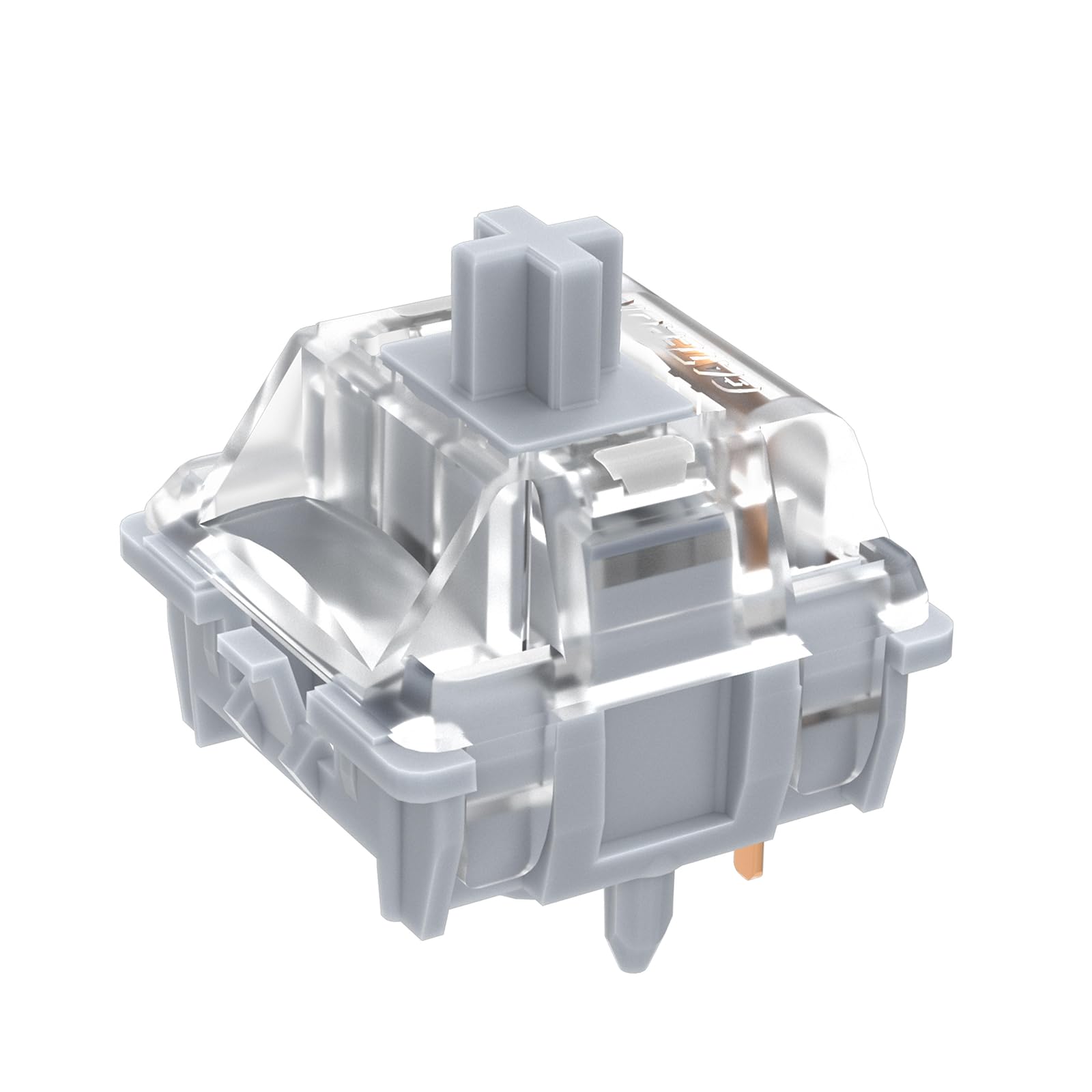 GATERON Silent Silver Keyboard Dual Rail Fully Silent Silver Linear DIY RGB Mechanical Keyboard Switch Silent 0° Switch, 3-Layer 5-Pin (108PCS)
GATERON Silent Silver Keyboard Dual Rail Fully Silent Silver Linear DIY RGB Mechanical Keyboard Switch Silent 0° Switch, 3-Layer 5-Pin (108PCS)