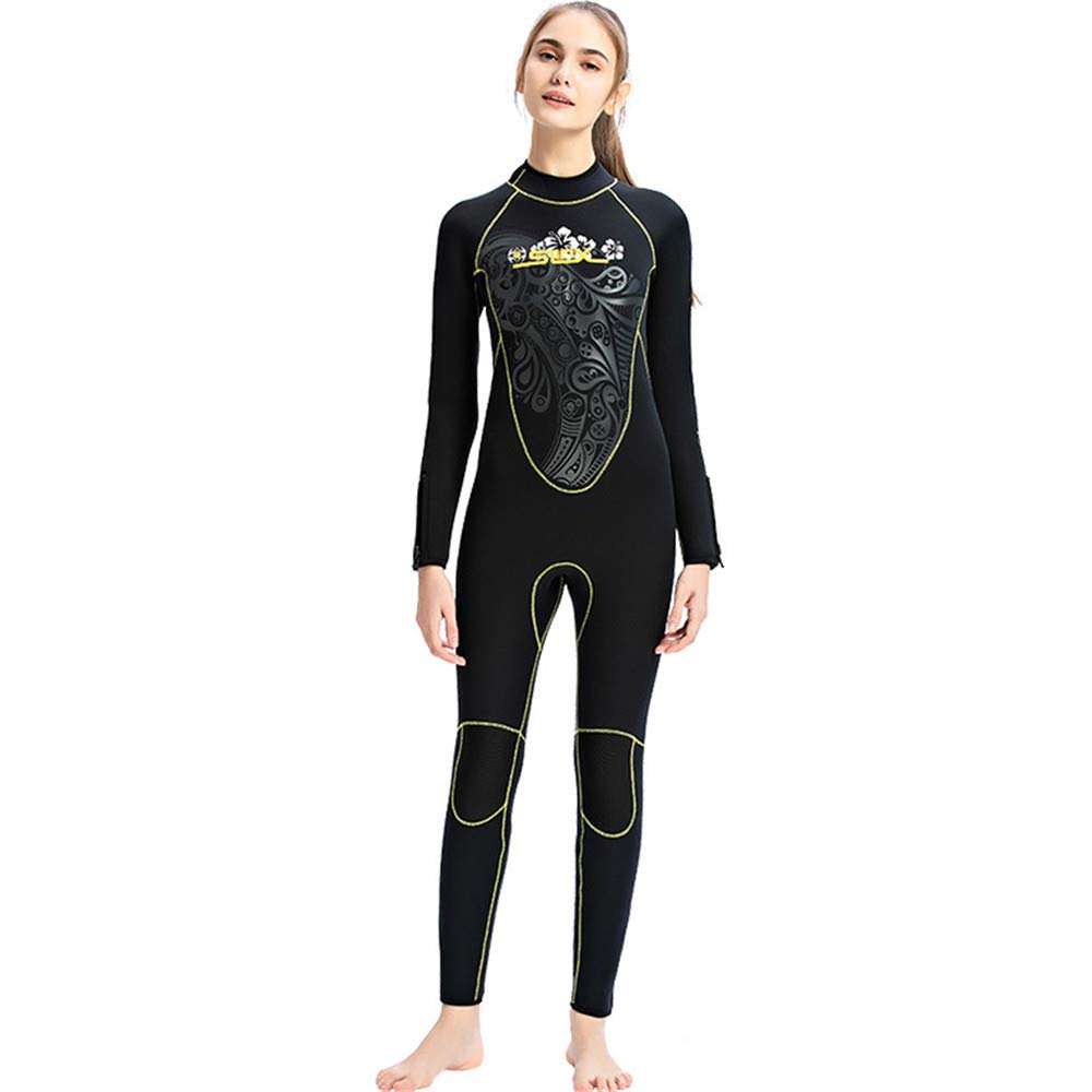 MORGEN SKY Wetsuit 5mm Ladies Full Suit with Zippers on Arms and Feet for Surfing and Back Zip Diving, 1107(S)
MORGEN SKY Wetsuit 5mm Ladies Full Suit with Zippers on Arms and Feet for Surfing and Back Zip Diving, 1107(S)