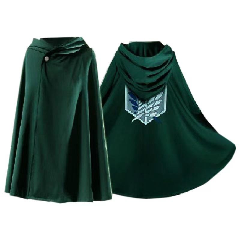 Нападение на гигантский плащ Исследовательский корпус Liberty Wings Капитан Плащ Плащ Хэллоуин COS Костюм
Нападение на гигантский плащ Исследовательский корпус Liberty Wings Капитан Плащ Плащ Хэллоуин COS Костюм