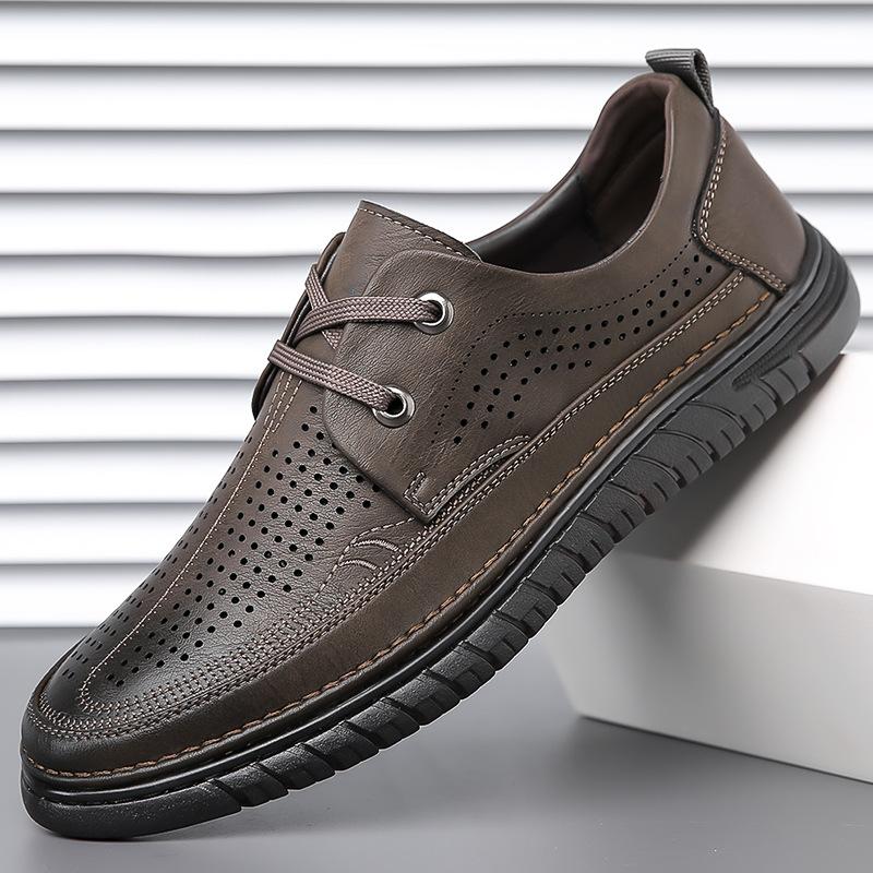 2025 lace-up casual shoes men s spring and summer new leather shoes men s leather shoes low-top men 2025 38
2025 lace-up casual shoes men s spring and summer new leather shoes men s leather shoes low-top men 2025 38