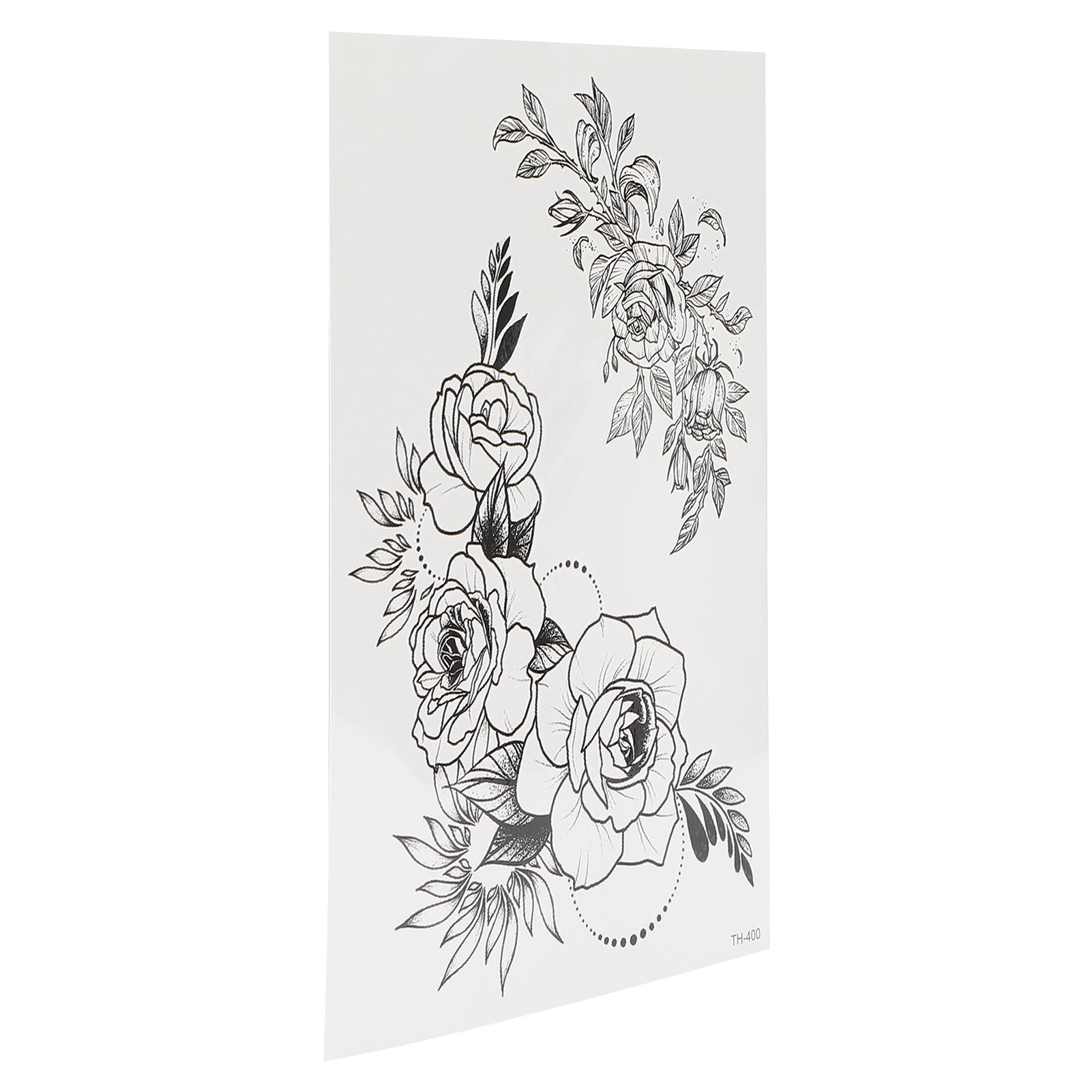 Temporary Tattoo Sticker Arm Chest Back Leg Waterproof Women Flower Tattoo StickerTH‑400
Temporary Tattoo Sticker Arm Chest Back Leg Waterproof Women Flower Tattoo StickerTH‑400