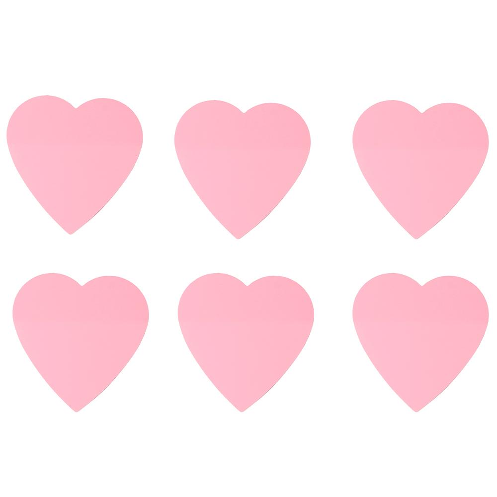 6 Packs Office Supplies Pink Translucent Notepad Memo Pad Planner Sticky Notes Heart 1pc рожевий
6 Packs Office Supplies Pink Translucent Notepad Memo Pad Planner Sticky Notes Heart 1pc рожевий