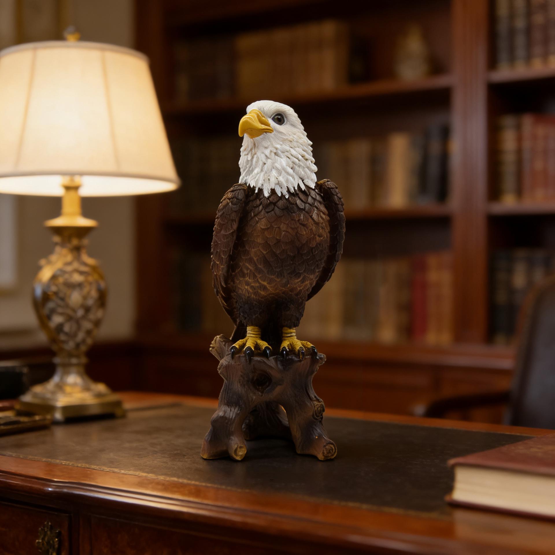 American Bald Eagle Resin Statue - Light Luxury Decor for Living Room, Garden, or Entrance
American Bald Eagle Resin Statue - Light Luxury Decor for Living Room, Garden, or Entrance