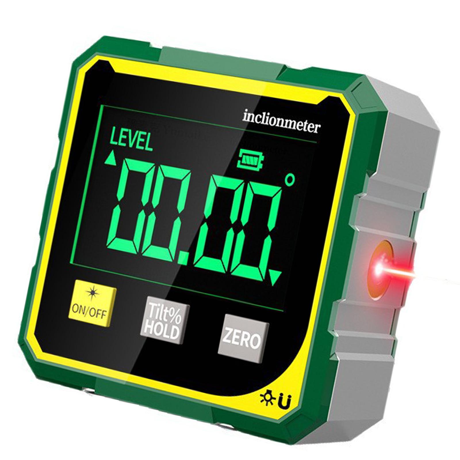 Professional Lasering Level Inclinometer Digital Protractor With Clear Display Easy To Read Perfect For Builders And Carpenters 1
Professional Lasering Level Inclinometer Digital Protractor With Clear Display Easy To Read Perfect For Builders And Carpenters 1