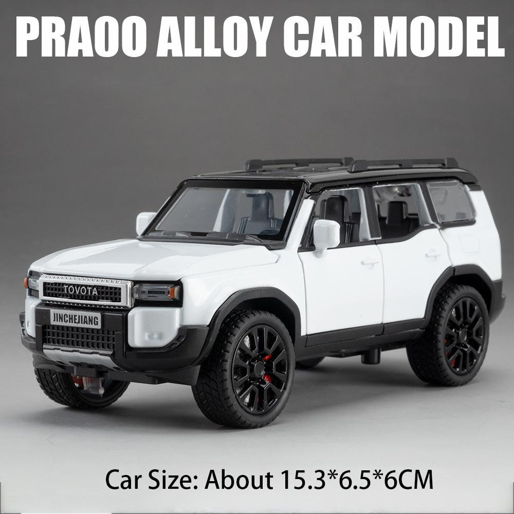 1:32 scale Prado car model toy doors opened sound light models pull back alloy diecast vehicle for boyfriend hobby collections
1:32 scale Prado car model toy doors opened sound light models pull back alloy diecast vehicle for boyfriend hobby collections