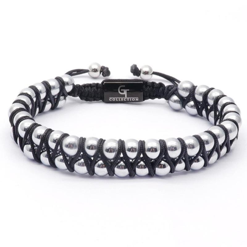 JYL TS Bracelet Double Layer Beaded Custom Design Deepens Unique Blessings 6mm-steel ball
JYL TS Bracelet Double Layer Beaded Custom Design Deepens Unique Blessings 6mm-steel ball