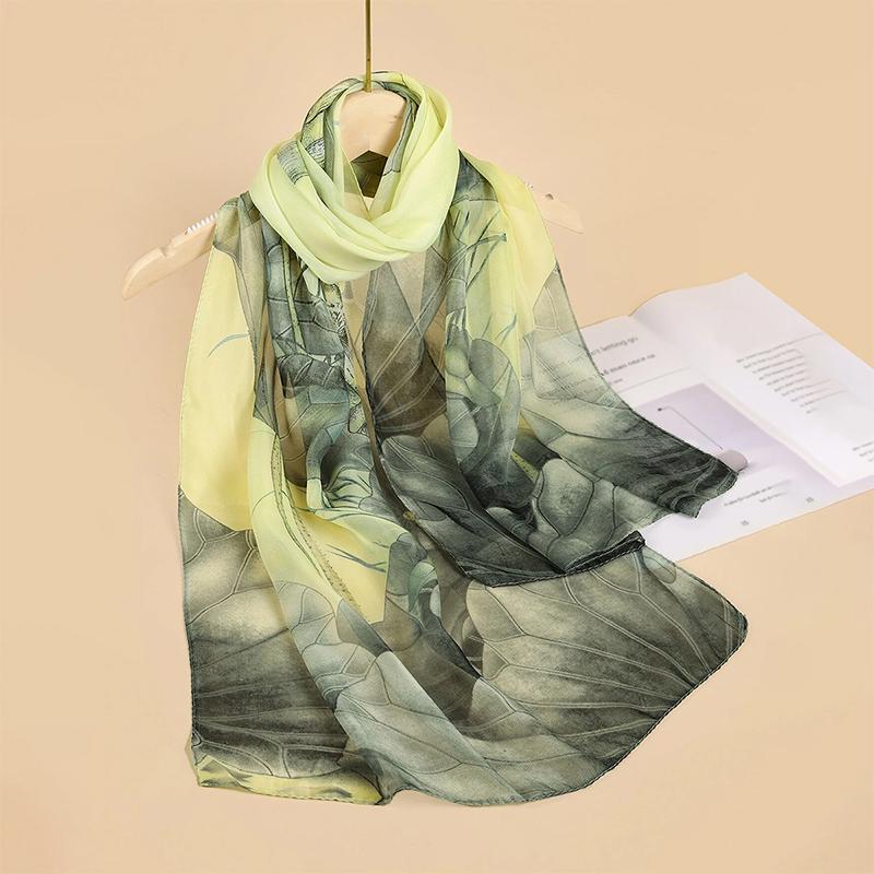 50*160Cm Fashion Summer Women Beach Scarf Floral Designer Chiffon Silk Shawls Luxury Headband Wraps Sunscreen Hijab 50x160cm
50*160Cm Fashion Summer Women Beach Scarf Floral Designer Chiffon Silk Shawls Luxury Headband Wraps Sunscreen Hijab 50x160cm