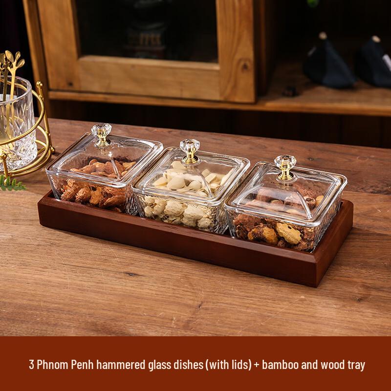 ME Glass Serving Dish Set with Bamboo Tray 1 Set
ME Glass Serving Dish Set with Bamboo Tray 1 Set