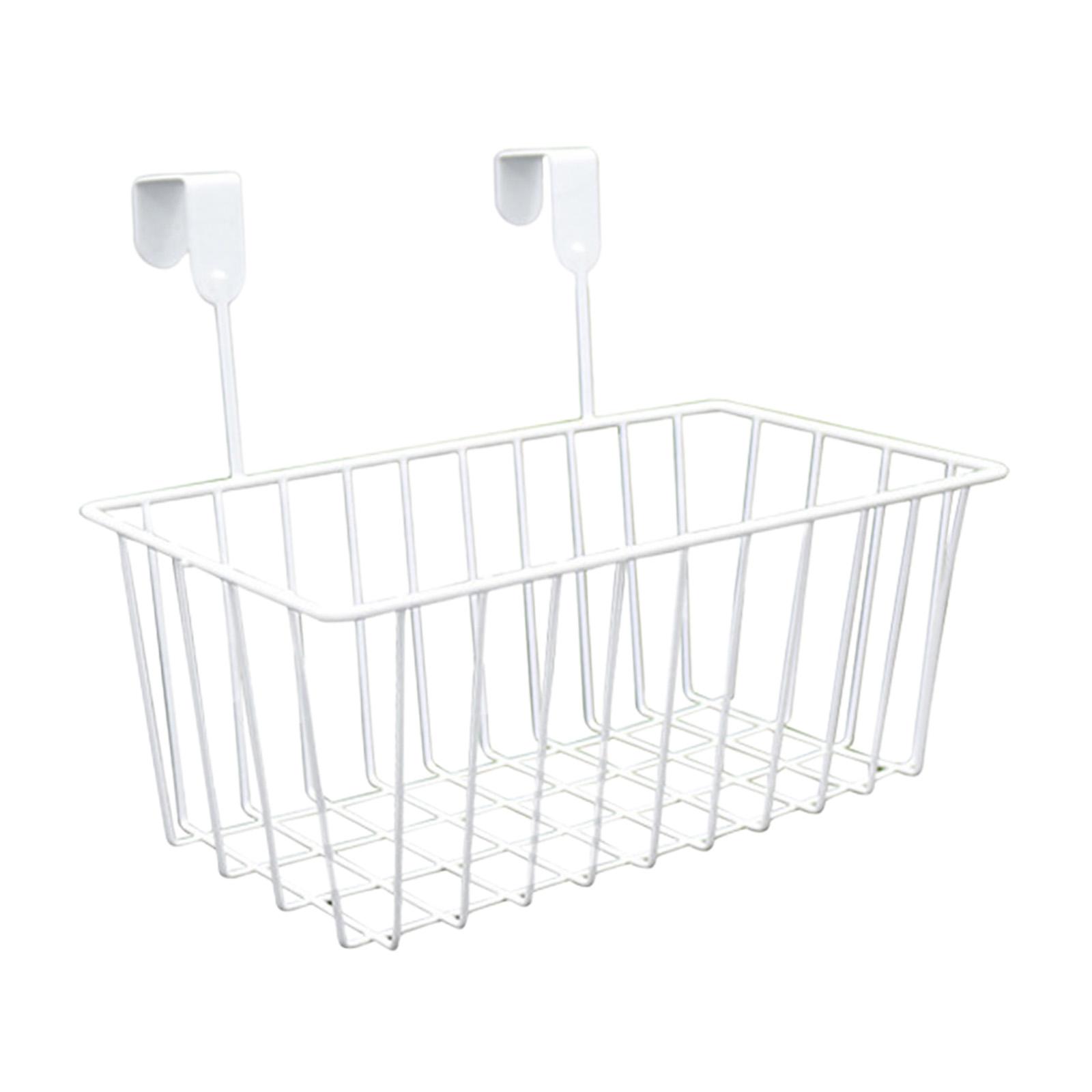over Cabinet Door Organizer Basket Multifunctional Wire Storage Bins Grid Storage Baskets with Hooks for Dormitory on A Railing білий
over Cabinet Door Organizer Basket Multifunctional Wire Storage Bins Grid Storage Baskets with Hooks for Dormitory on A Railing білий