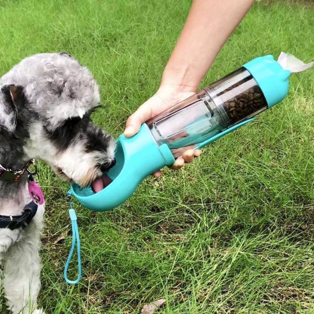 with Trash Bag Box and Shovel Pet Water Food Dispenser 3 in 1 Dog Food Feeder Walking The Dog Yellow-300ml
with Trash Bag Box and Shovel Pet Water Food Dispenser 3 in 1 Dog Food Feeder Walking The Dog Yellow-300ml