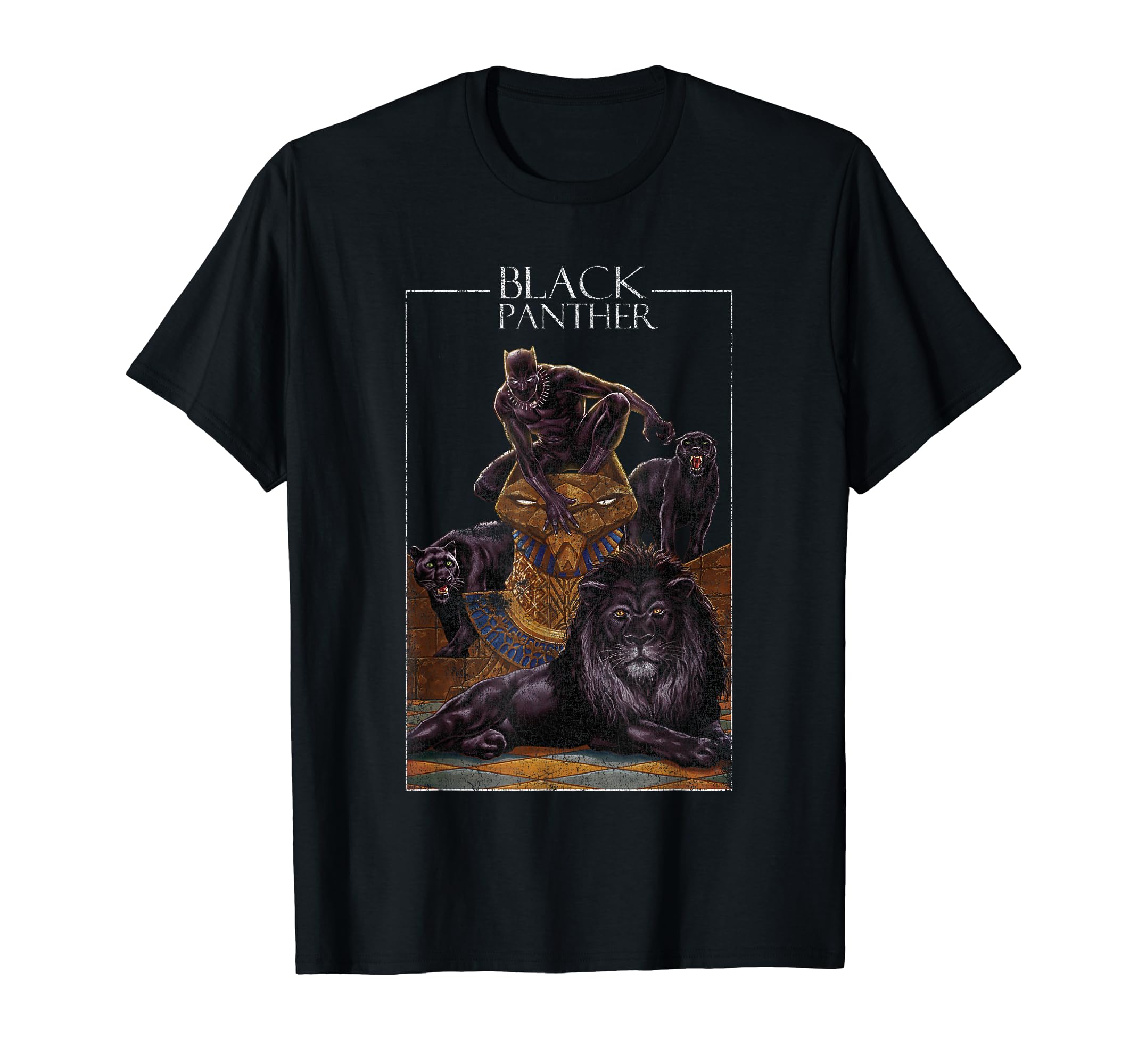 Marvel Comics Retro Classic Black Panther Animal Kingdom T-Shirt
Marvel Comics Retro Classic Black Panther Animal Kingdom T-Shirt