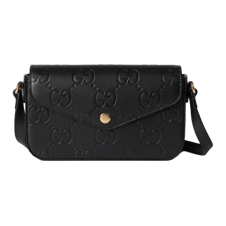 Gucci Magnetic Closure Adjustable Shoulder Strap Leather Mini Crossbody Bag Unisex bags Black 772794-AADLO-1000 Box(Basic Set+Box)
Gucci Magnetic Closure Adjustable Shoulder Strap Leather Mini Crossbody Bag Unisex bags Black 772794-AADLO-1000 Box(Basic Set+Box)