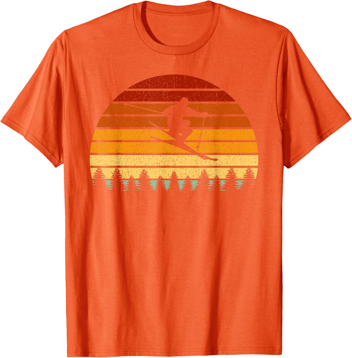 Retro Sunset Skier Graphic Tee Vintage Skiing Gift for Unisex Casual Cotton TShirt 4XL
Retro Sunset Skier Graphic Tee Vintage Skiing Gift for Unisex Casual Cotton TShirt 4XL