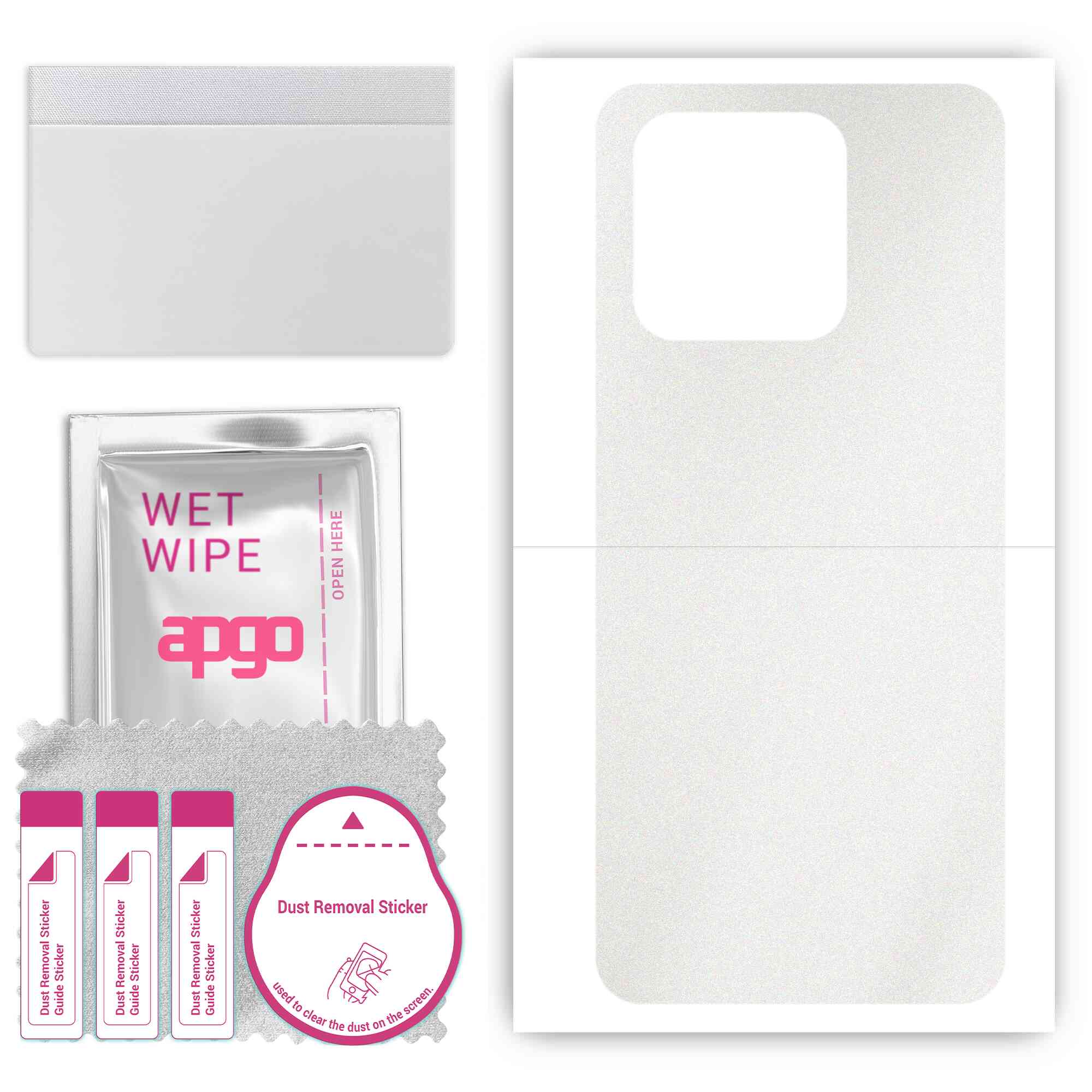 apgo Protective Skin Sticker for the back compatible with Xiaomi Redmi 10C, Wrap Film, Foil, Vinyl - Pattern Matte Transparent
apgo Protective Skin Sticker for the back compatible with Xiaomi Redmi 10C, Wrap Film, Foil, Vinyl - Pattern Matte Transparent