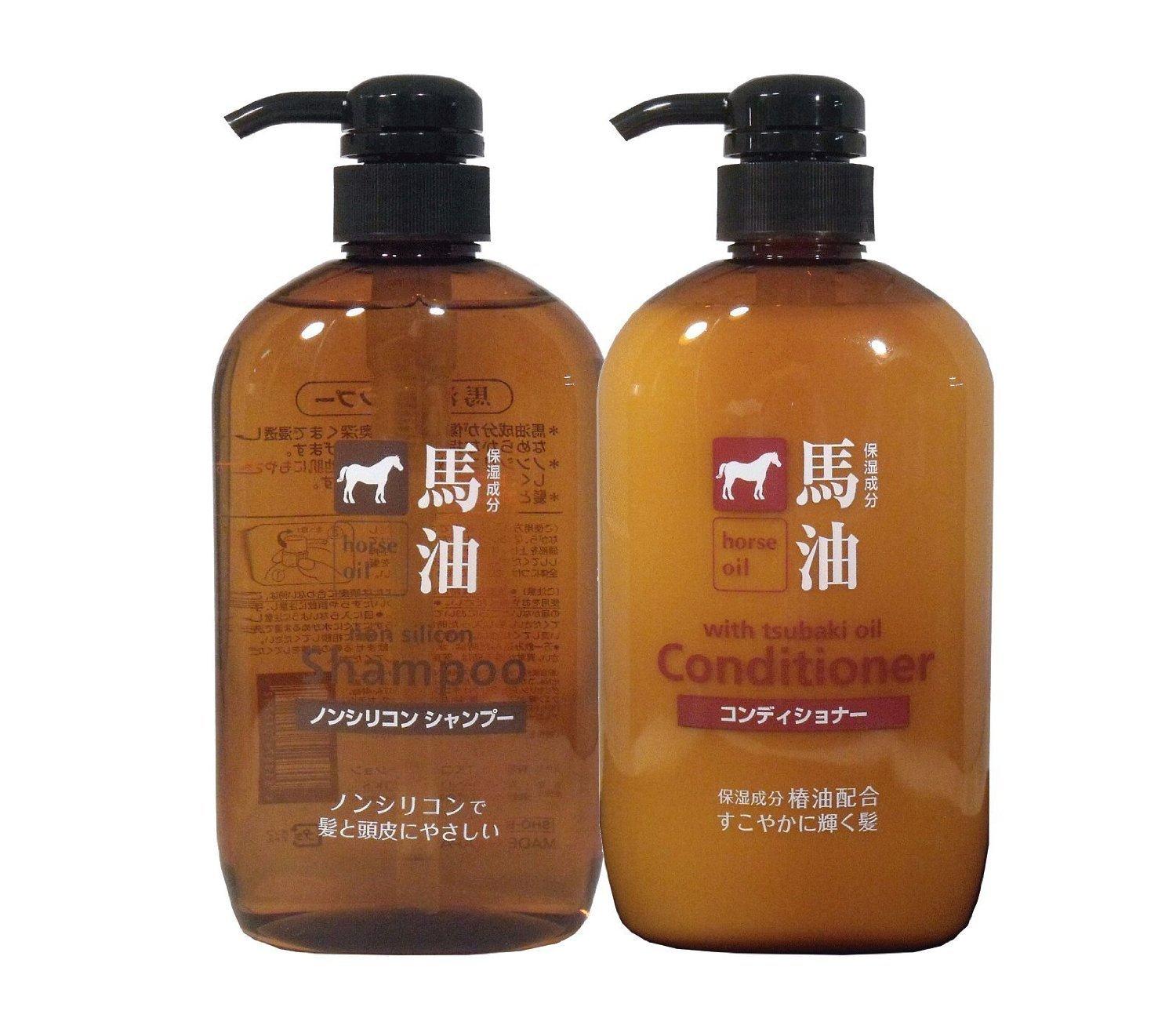 Шампунь-кондиционер Kumano Yushi Horse Oil High Moisturizing 600 мл каждый и ингредиенты,
Шампунь-кондиционер Kumano Yushi Horse Oil High Moisturizing 600 мл каждый и ингредиенты,