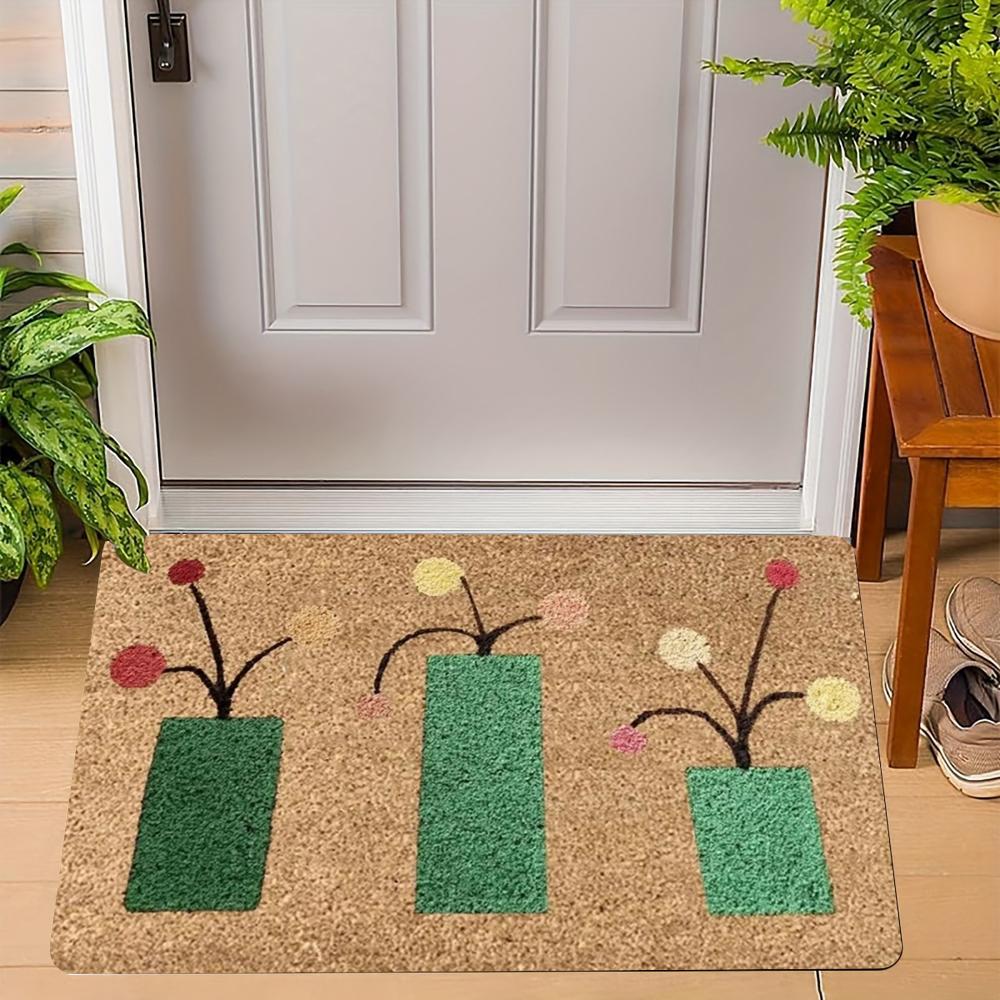 Abstract Art Bouquet Door Mat Creative Door Mat Props Home Door Decoration Front Door Welcome Mat Living Room Bedroom Carpet 40X60cm
Abstract Art Bouquet Door Mat Creative Door Mat Props Home Door Decoration Front Door Welcome Mat Living Room Bedroom Carpet 40X60cm