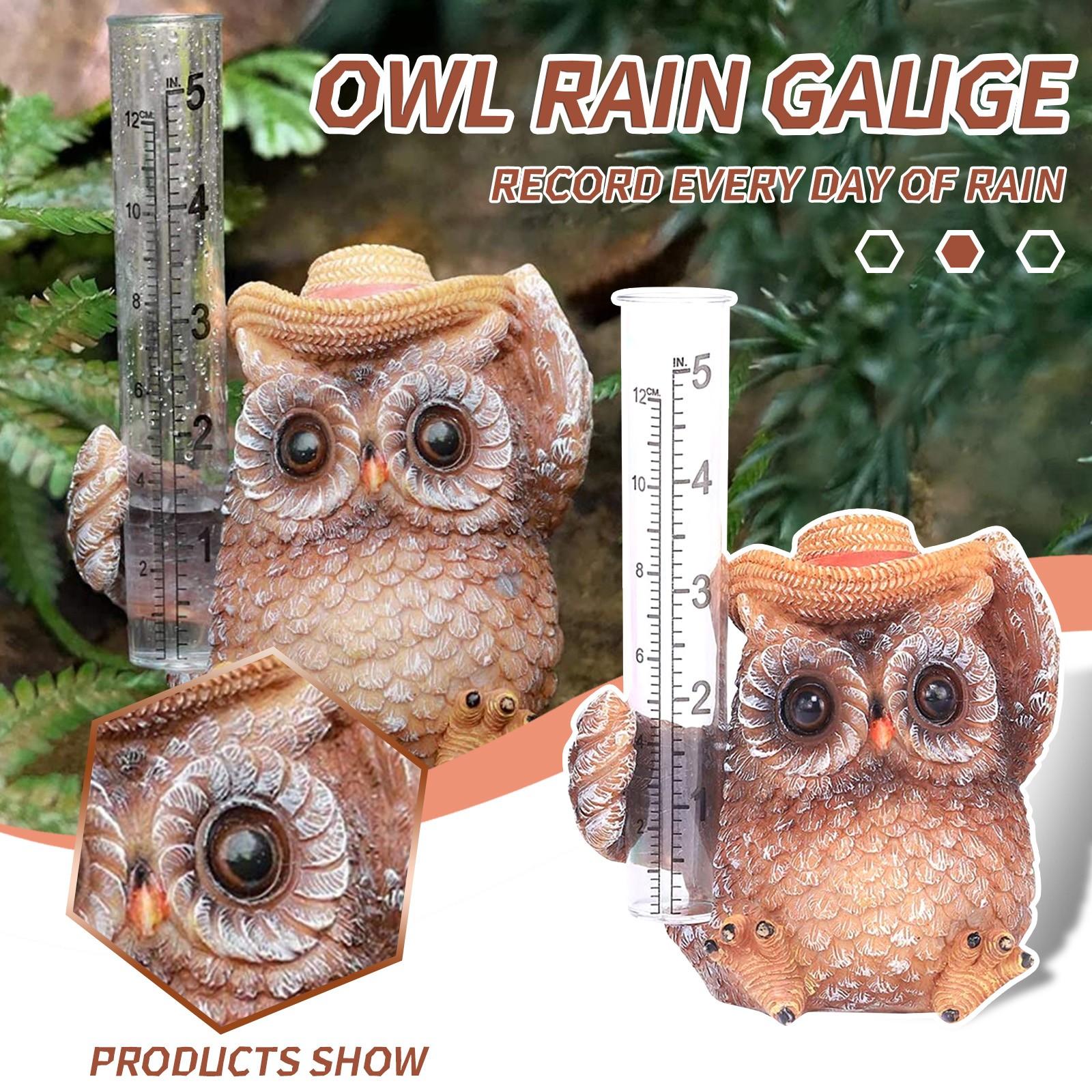 Сова измерительный дождевой агент дождемер декоративные украшения садовый счетчик воды
Сова измерительный дождевой агент дождемер декоративные украшения садовый счетчик воды