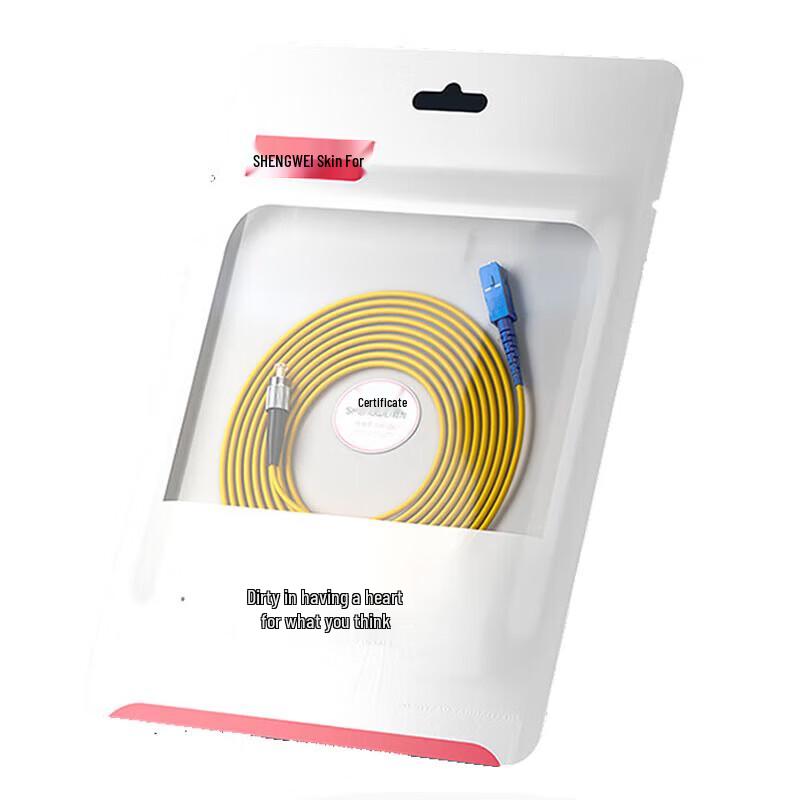 Shengwei Telecom-Grade SC-FC Single-Mode Fiber Optic Patch Cable
Shengwei Telecom-Grade SC-FC Single-Mode Fiber Optic Patch Cable
