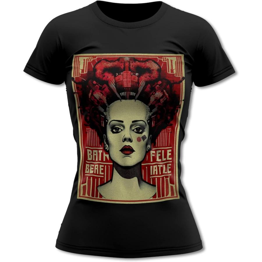 Bands and Bones Bride of Frankenstein 3 Gothic Women s T-Shirt XXXXXL різнокольоровий
Bands and Bones Bride of Frankenstein 3 Gothic Women s T-Shirt XXXXXL різнокольоровий