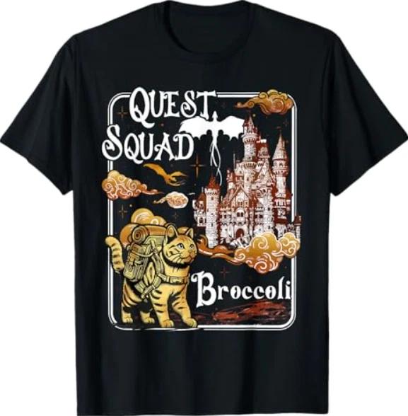 Cat Quest Squad Broccoli T-Shirt S
Cat Quest Squad Broccoli T-Shirt S
