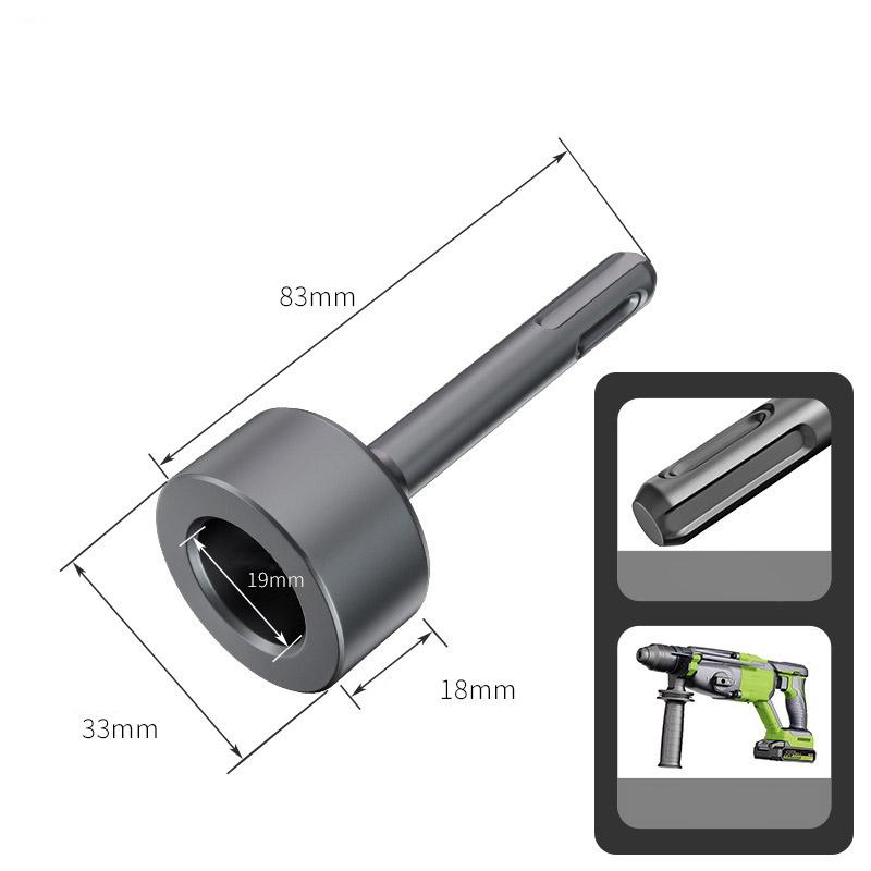 19/21/35mm Heavy Duty Ground Rod Driver Steel Drill Bit Driver Earth Stake Grounding Rod for Rotary Hammer Drill Attachment
19/21/35mm Heavy Duty Ground Rod Driver Steel Drill Bit Driver Earth Stake Grounding Rod for Rotary Hammer Drill Attachment