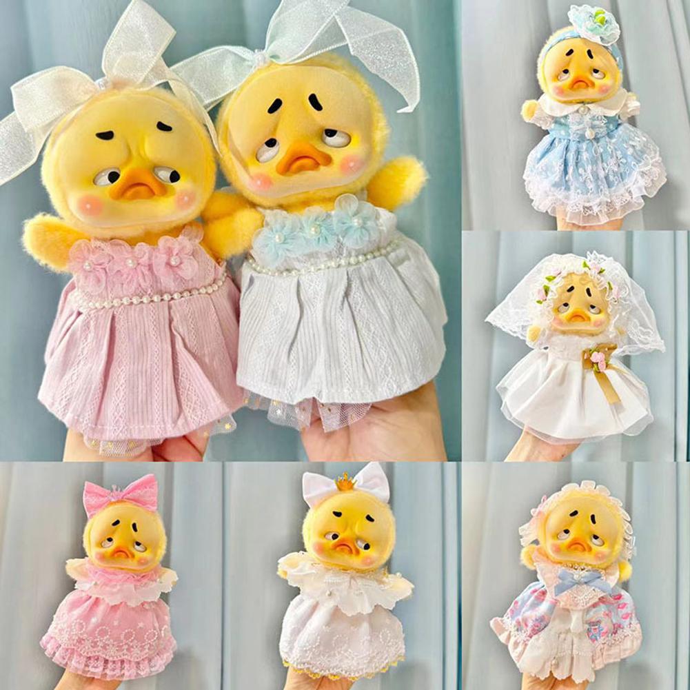 Одежда только для Annoying Duck для Upset Duck Plush Series Прозрачная юбка Аксессуары для маленькой желтой куклы-утки 11
Одежда только для Annoying Duck для Upset Duck Plush Series Прозрачная юбка Аксессуары для маленькой желтой куклы-утки 11