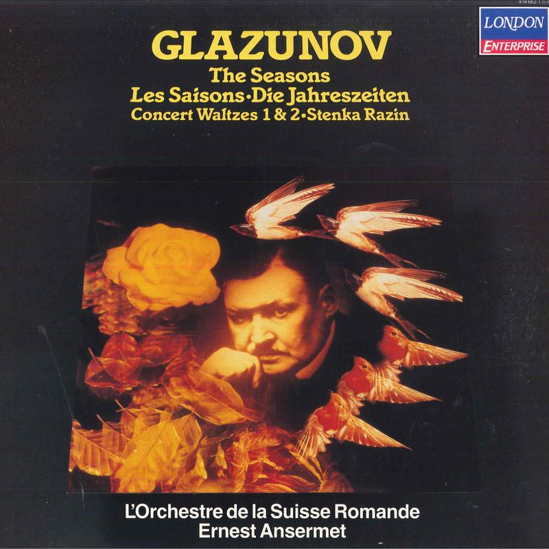 LP Record ERNEST ANSERMETLORTCHESTRE DE LA Glazunov The Seasons Les Saisonsdi 414662 LONDON 1967 Holland Classical Used
LP Record ERNEST ANSERMETLORTCHESTRE DE LA Glazunov The Seasons Les Saisonsdi 414662 LONDON 1967 Holland Classical Used