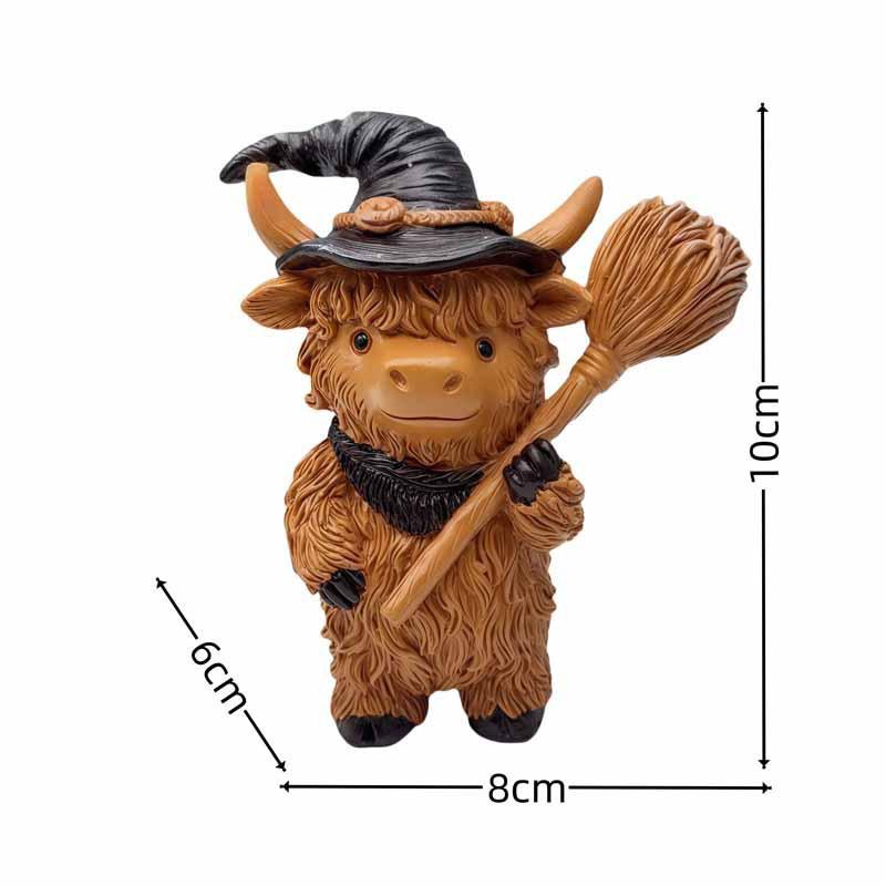Highland Cow Resin Ornament - Cute Halloween & Christmas Home Decor Gift
Highland Cow Resin Ornament - Cute Halloween & Christmas Home Decor Gift