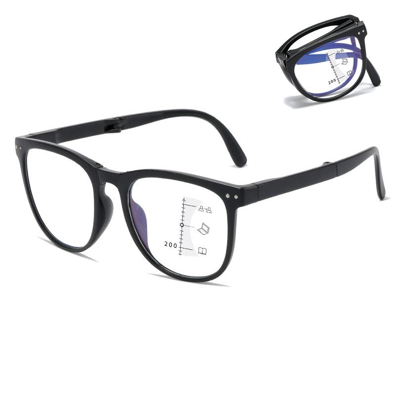 Foldable Progressive Multifocal Reading Glasses Men Women Square Presbyopic Glasses Portable Fold-up Anti-blue Light Glasses +100 чёрный
Foldable Progressive Multifocal Reading Glasses Men Women Square Presbyopic Glasses Portable Fold-up Anti-blue Light Glasses +100 чёрный