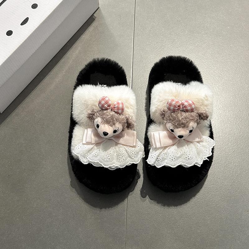 Осень милый мультяшный медведь пушистые тапочки женская уличная одежда повседневная толстая подошва увеличивающая рост плюшевая плоская подошва тапочки-шлепанцы тренд 40
Осень милый мультяшный медведь пушистые тапочки женская уличная одежда повседневная толстая подошва увеличивающая рост плюшевая плоская подошва тапочки-шлепанцы тренд 40