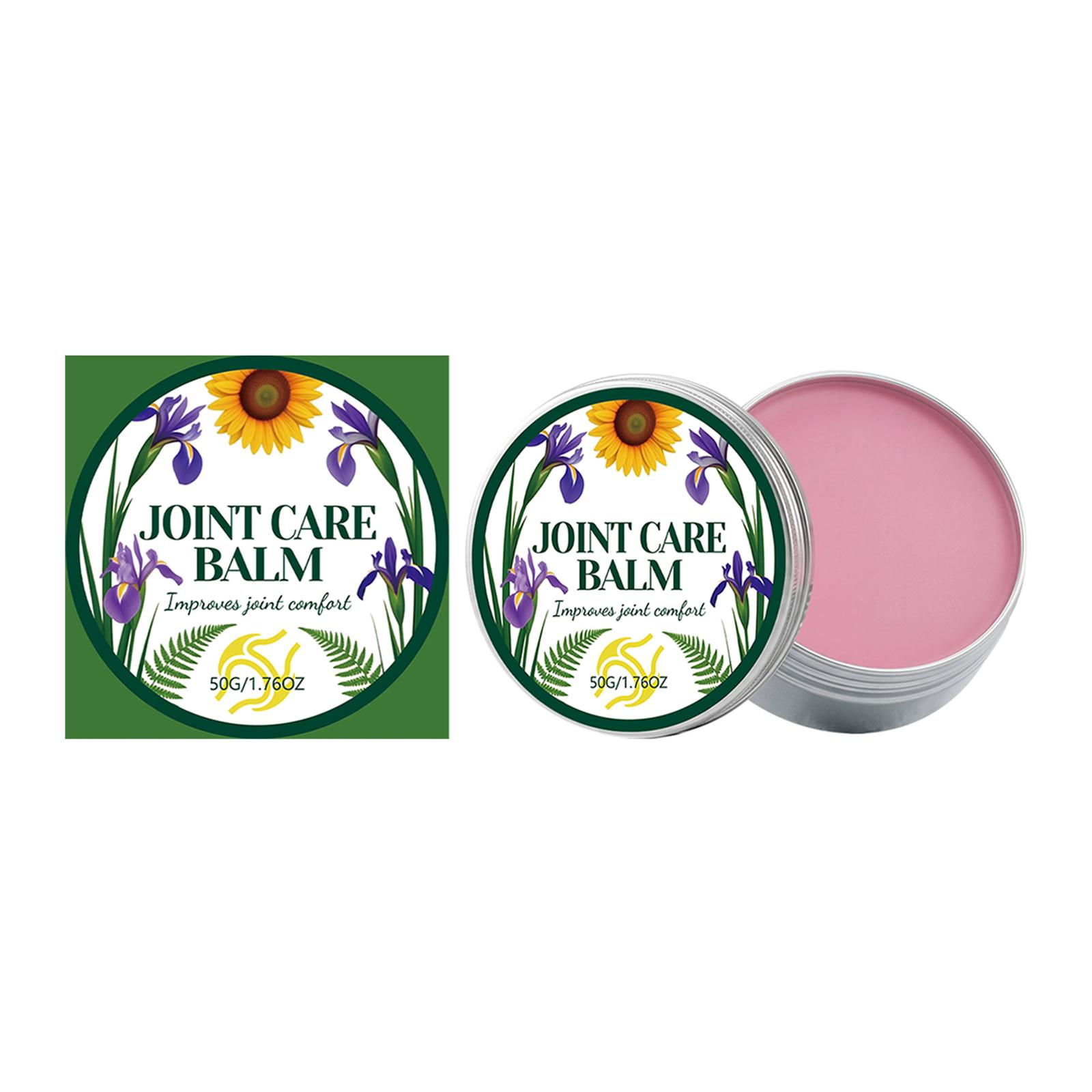 Joint Care Balm 50g Natural Herbal Formula Soothing Balm for Joint Comfort and Mobility Support with Plant Extracts and Essential Oils One Size
Joint Care Balm 50g Natural Herbal Formula Soothing Balm for Joint Comfort and Mobility Support with Plant Extracts and Essential Oils One Size