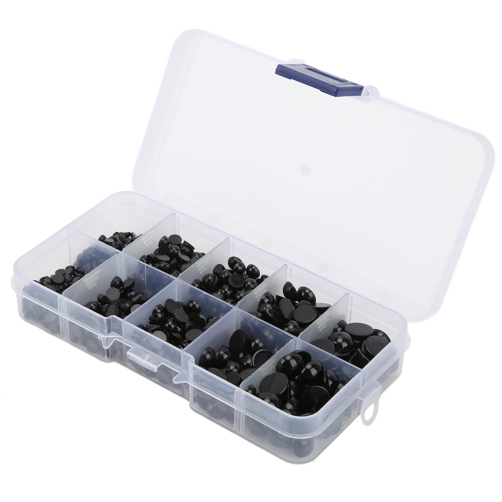 760 шт. черные круглые кукольные глаза разных размеров, удобные прочные прочные игрушечные глаза из смолы с плоской спинкой
760 шт. черные круглые кукольные глаза разных размеров, удобные прочные прочные игрушечные глаза из смолы с плоской спинкой