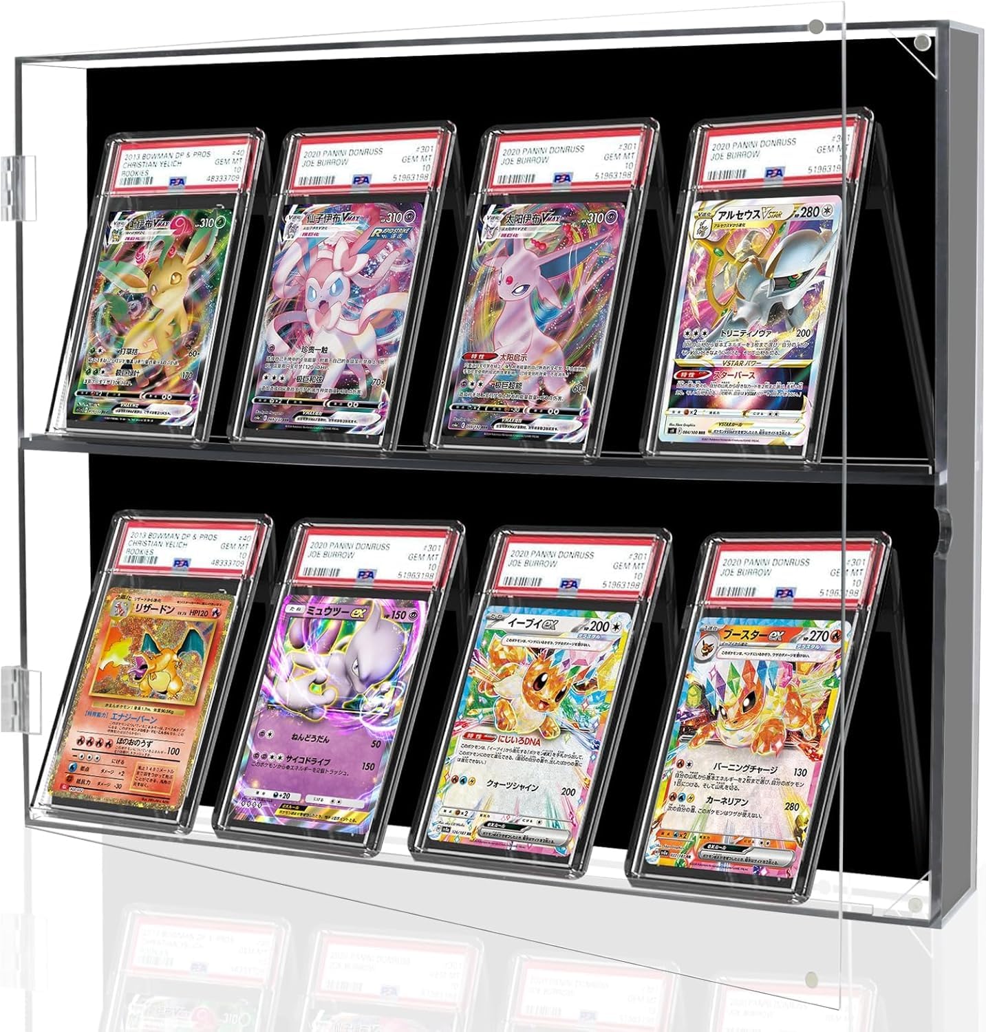 MuGaoDee Загрузчик карт Чехол для торговых карт Настенный витринный шкаф для карт Акриловый кейс для хранения PSA с защитой от УФ-лучей Магнитный загрузчик Винтовой загрузчик для торговых карт
MuGaoDee Загрузчик карт Чехол для торговых карт Настенный витринный шкаф для карт Акриловый кейс для хранения PSA с защитой от УФ-лучей Магнитный загрузчик Винтовой загрузчик для торговых карт