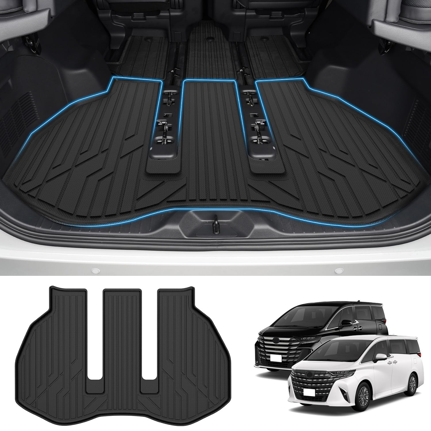 GIMUYA Toyota New Alphard 40 Series Vellfire Багажный коврик 3D 3D Structure Водонепроницаемый ALPHARD VELLFIRE 40 Series Багажный коврик Автомобильный коврик Июнь 2023 Текущий чёрный
GIMUYA Toyota New Alphard 40 Series Vellfire Багажный коврик 3D 3D Structure Водонепроницаемый ALPHARD VELLFIRE 40 Series Багажный коврик Автомобильный коврик Июнь 2023 Текущий чёрный
