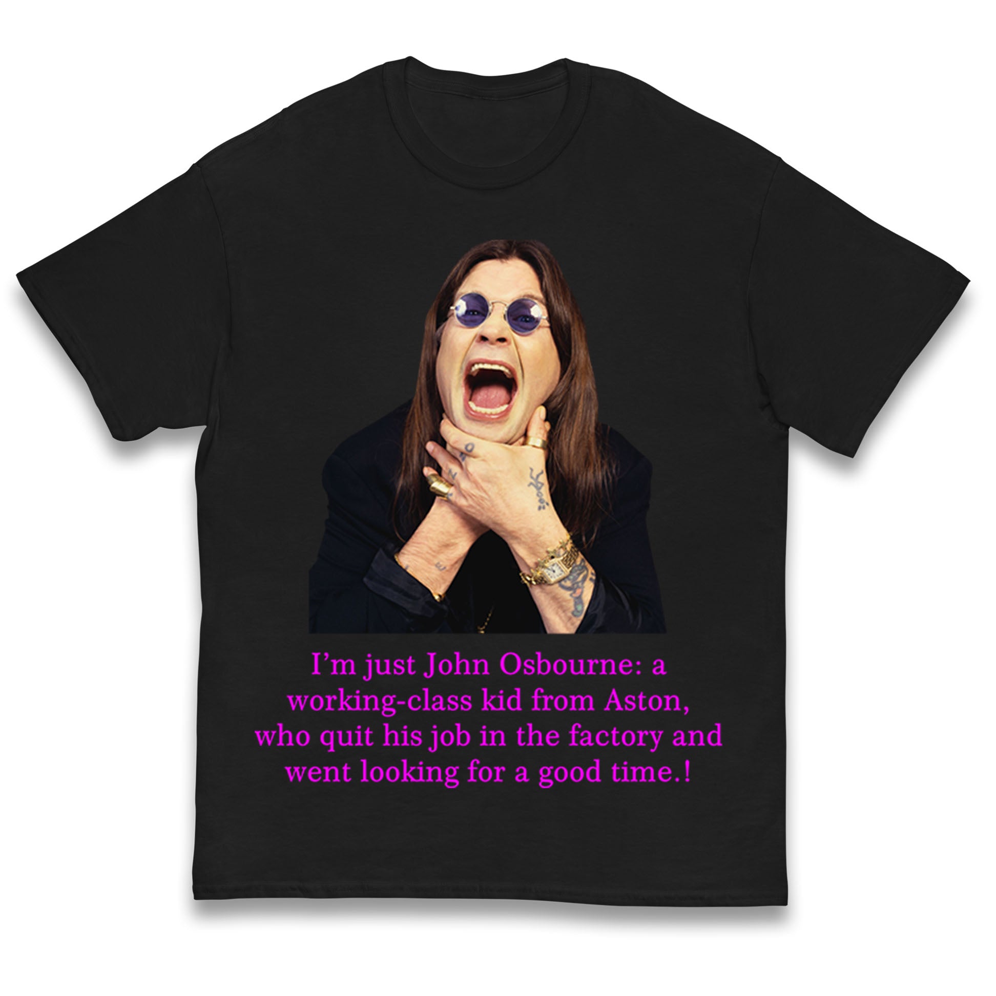 Ozzy Osbourne working class Kid Kids T Shirt 100
Ozzy Osbourne working class Kid Kids T Shirt 100