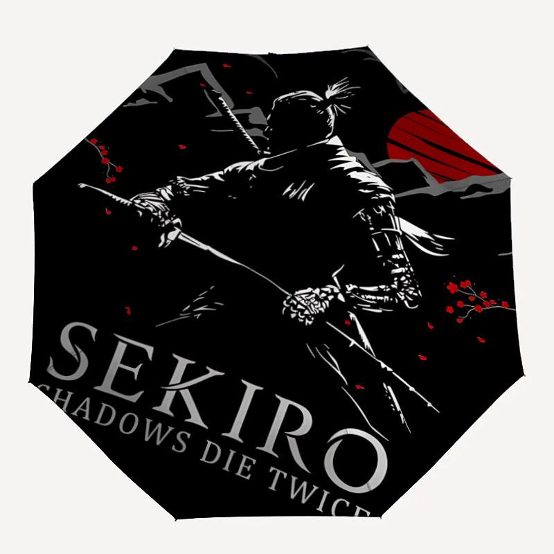 1pc Sekiro Shadows Automatic Umbrella 8 Rib Portable Folding Black Iron Frame for Outdoor, Beach, Travel, Beach Umbrella 214
1pc Sekiro Shadows Automatic Umbrella 8 Rib Portable Folding Black Iron Frame for Outdoor, Beach, Travel, Beach Umbrella 214