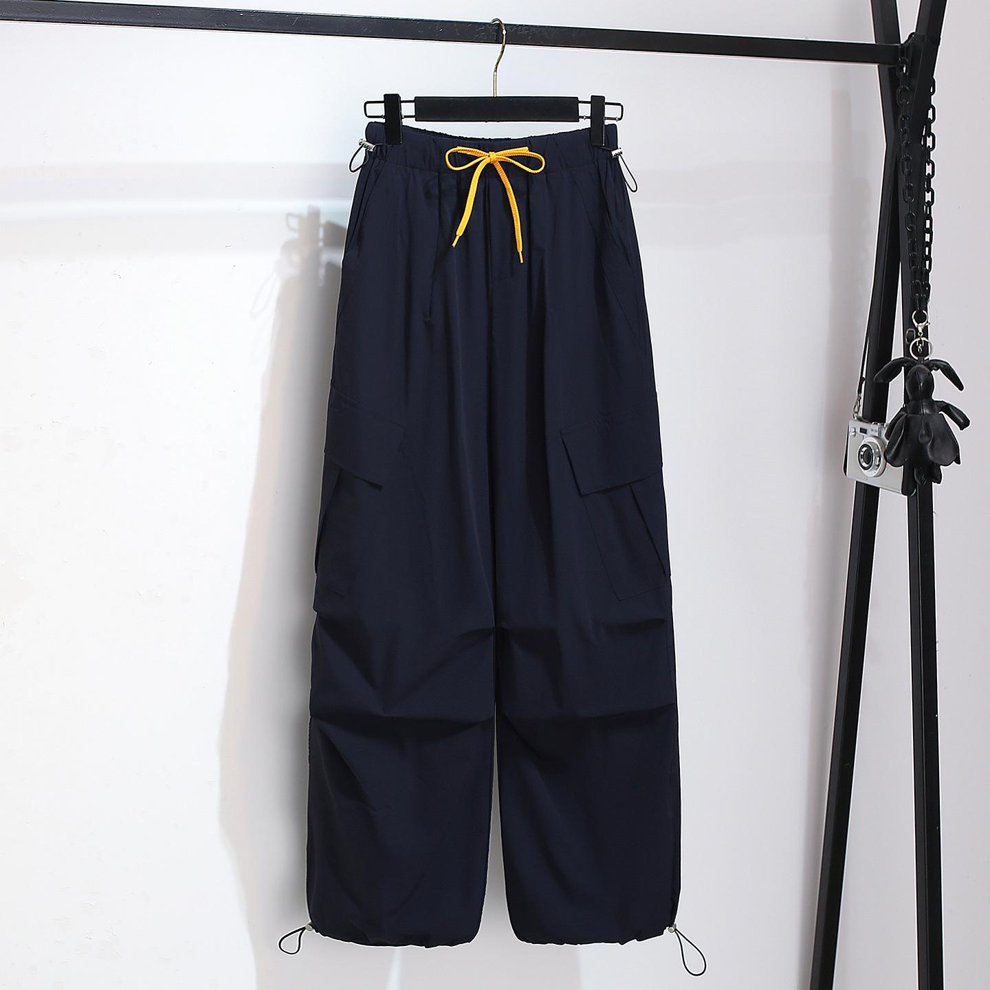 Women s Navy Blue Wide-Leg Harem Work Pants - Casual Sports Hiking, Early Autumn 2025 Collection S темно-синього кольору
Women s Navy Blue Wide-Leg Harem Work Pants - Casual Sports Hiking, Early Autumn 2025 Collection S темно-синього кольору