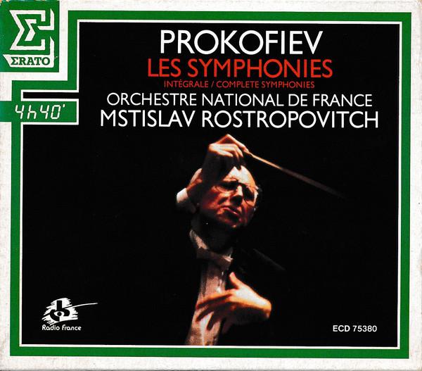 CD PROKOFIEV / ORCHESTRE NATIONAL DE F - Les Symphonies Intégrale = Complete ECD75380 Erato 1988 Japan Classical Used
CD PROKOFIEV / ORCHESTRE NATIONAL DE F - Les Symphonies Intégrale = Complete ECD75380 Erato 1988 Japan Classical Used