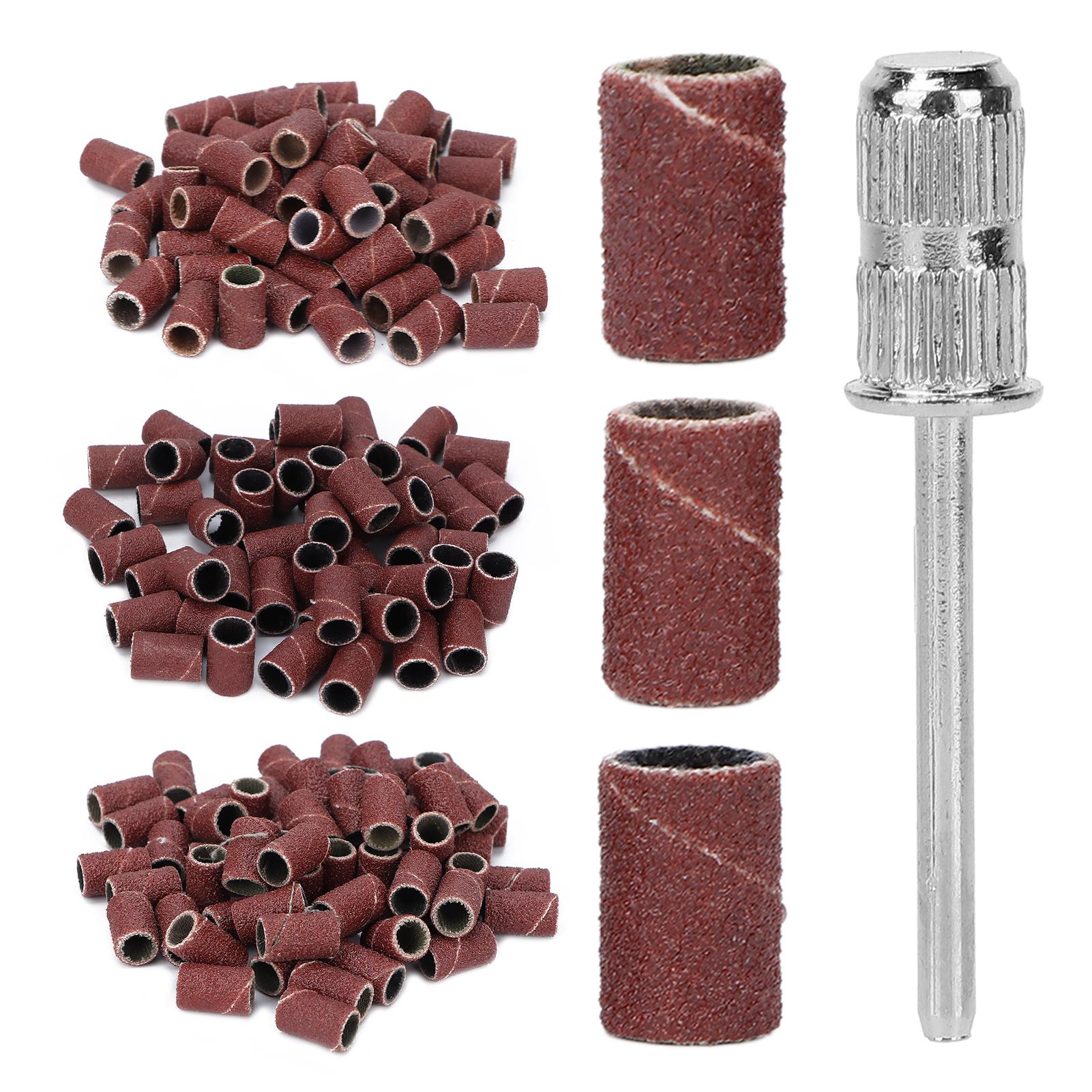 210pcs Brown Sanding Bands Nail Art Sanding Bands Replaceable Nail Sanders with Nail Drill Shaft
210pcs Brown Sanding Bands Nail Art Sanding Bands Replaceable Nail Sanders with Nail Drill Shaft