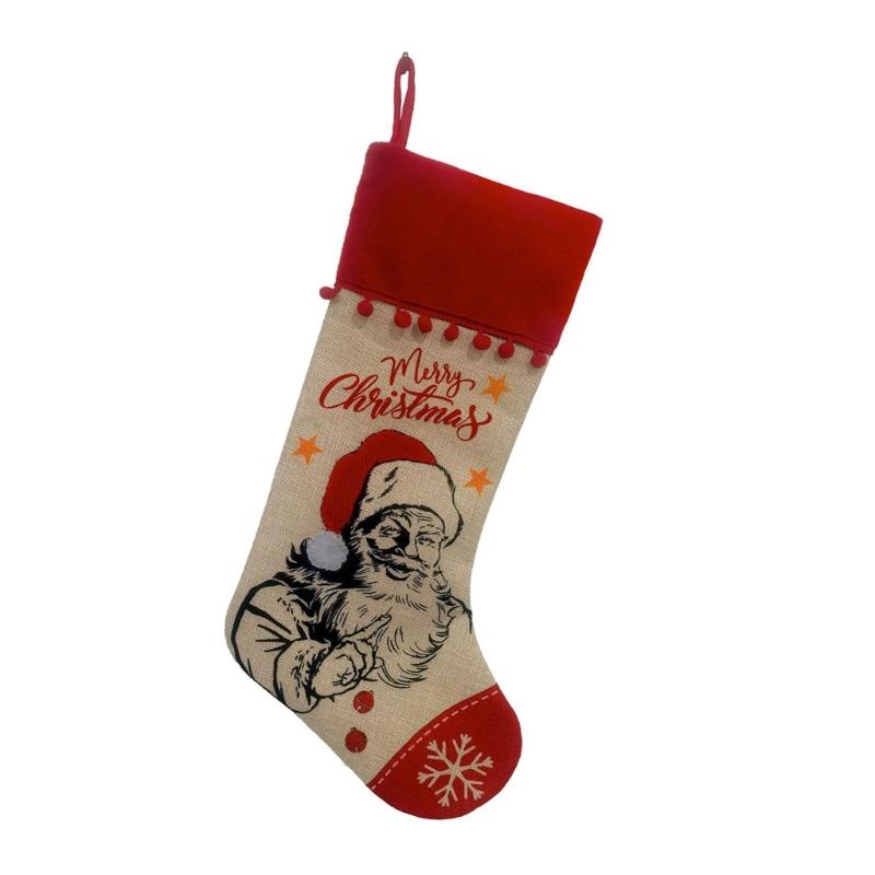 Durable Natural Linen Santa Snowman Holiday Socks Commercial Decoration Easy Install Wall Fireplaces Decors 1PCS
Durable Natural Linen Santa Snowman Holiday Socks Commercial Decoration Easy Install Wall Fireplaces Decors 1PCS