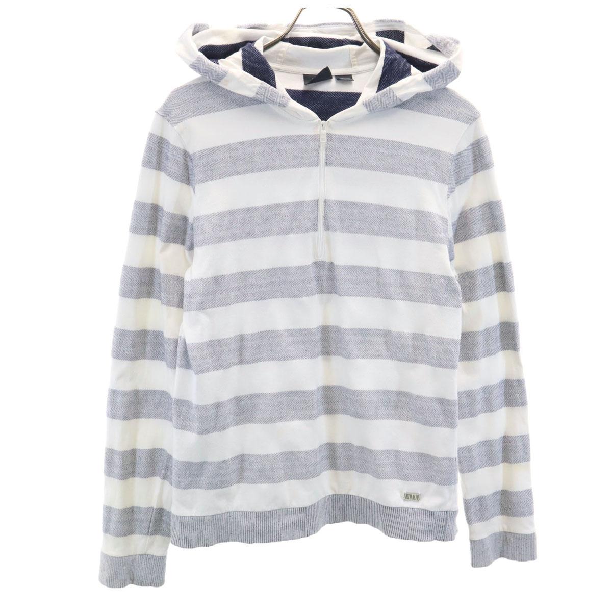 ARMANI EXCHANGE Border Pattern Long sleeve Half zip Parker S white Men s Used
ARMANI EXCHANGE Border Pattern Long sleeve Half zip Parker S white Men s Used