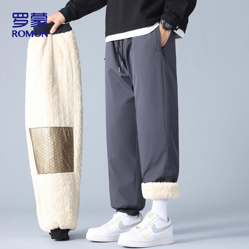 Romon Men s Winter Warm Fleece-Lined Jogger Pants L
Romon Men s Winter Warm Fleece-Lined Jogger Pants L