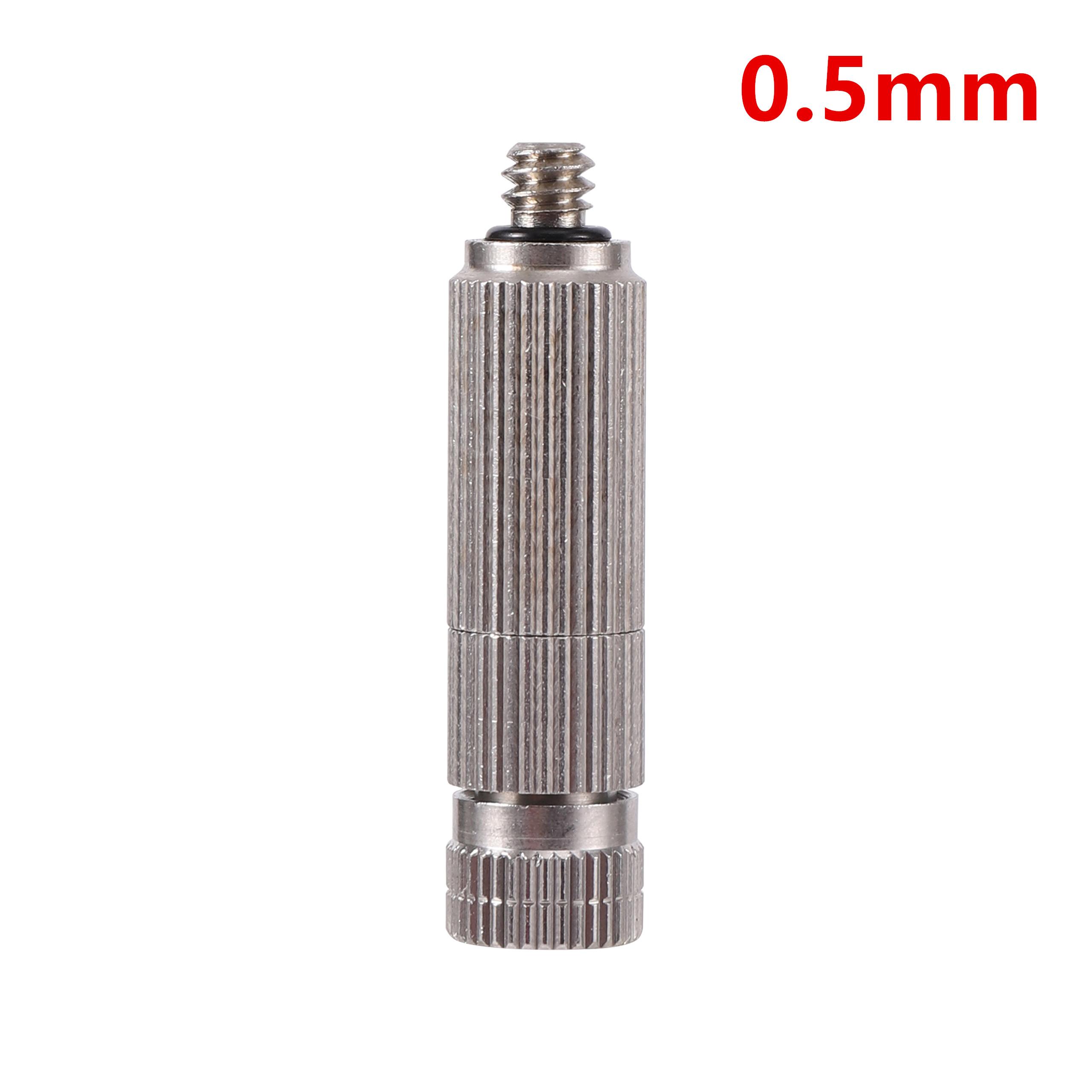 3/16 Misting Nozzle Stainless Steel High Pressure Fogging Nozzle Irrigation Cooling Humidify Disinfection Landscaping Sprayer
3/16 Misting Nozzle Stainless Steel High Pressure Fogging Nozzle Irrigation Cooling Humidify Disinfection Landscaping Sprayer