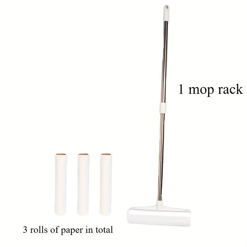 4pcs/set (3 Rolls of Paper+1 Mop Long Handled Hair Remover, Retractable Hair Brush for Clothing, Household Floor Cleaning Tool for Cat Hair 1 mop+3 rolls of paper
4pcs/set (3 Rolls of Paper+1 Mop Long Handled Hair Remover, Retractable Hair Brush for Clothing, Household Floor Cleaning Tool for Cat Hair 1 mop+3 rolls of paper