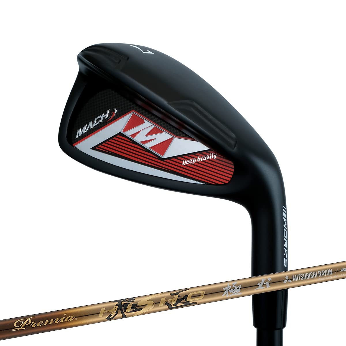 WORKS GOLF MACH Iron 6-piece set Premier Hi-Sho Carbon FlexR (#5~Pw) Right-handed
WORKS GOLF MACH Iron 6-piece set Premier Hi-Sho Carbon FlexR (#5~Pw) Right-handed