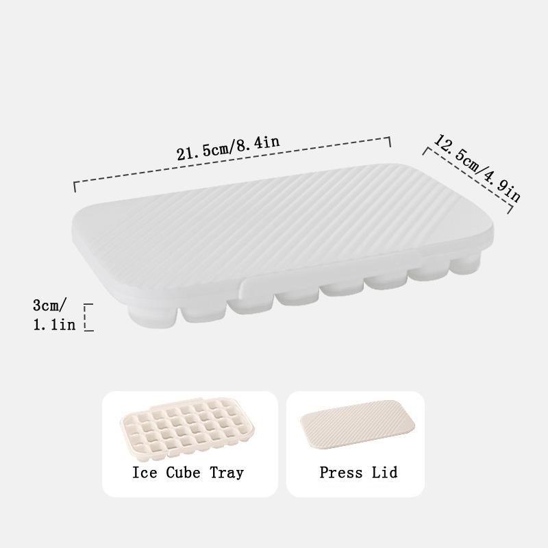 32 Grids Ice Cube Molds Ice Cream Ice Cube Making Machine Reusable Whiskey Ice Cube Molds Homemade Ice One-touch Easy Release
32 Grids Ice Cube Molds Ice Cream Ice Cube Making Machine Reusable Whiskey Ice Cube Molds Homemade Ice One-touch Easy Release