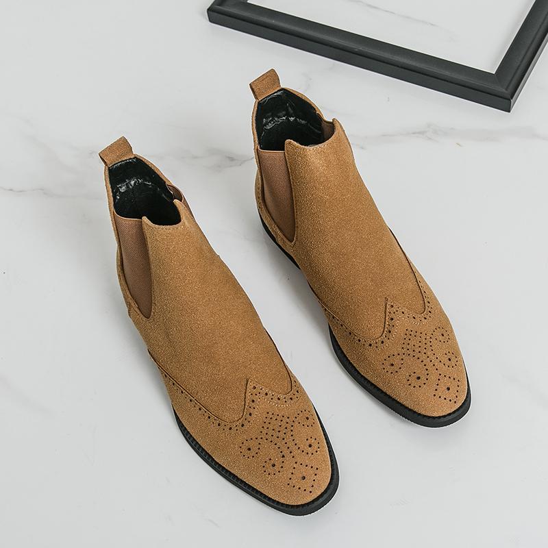 Мужские желтые челси, формальные деловые ботильоны, черные туфли, высокие ботинки, броги, большой размер EU:46 жёлтый
Мужские желтые челси, формальные деловые ботильоны, черные туфли, высокие ботинки, броги, большой размер EU:46 жёлтый