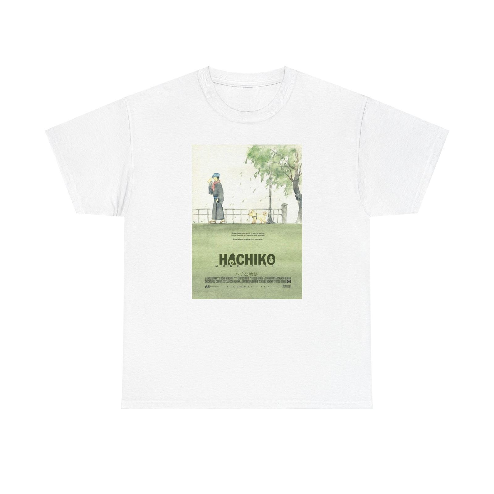 Hachiko Monogatari The Story of Hachiko 1987 Japanese Movie Inspired T-Shirt Mens Womens Tees Top 3XL
Hachiko Monogatari The Story of Hachiko 1987 Japanese Movie Inspired T-Shirt Mens Womens Tees Top 3XL